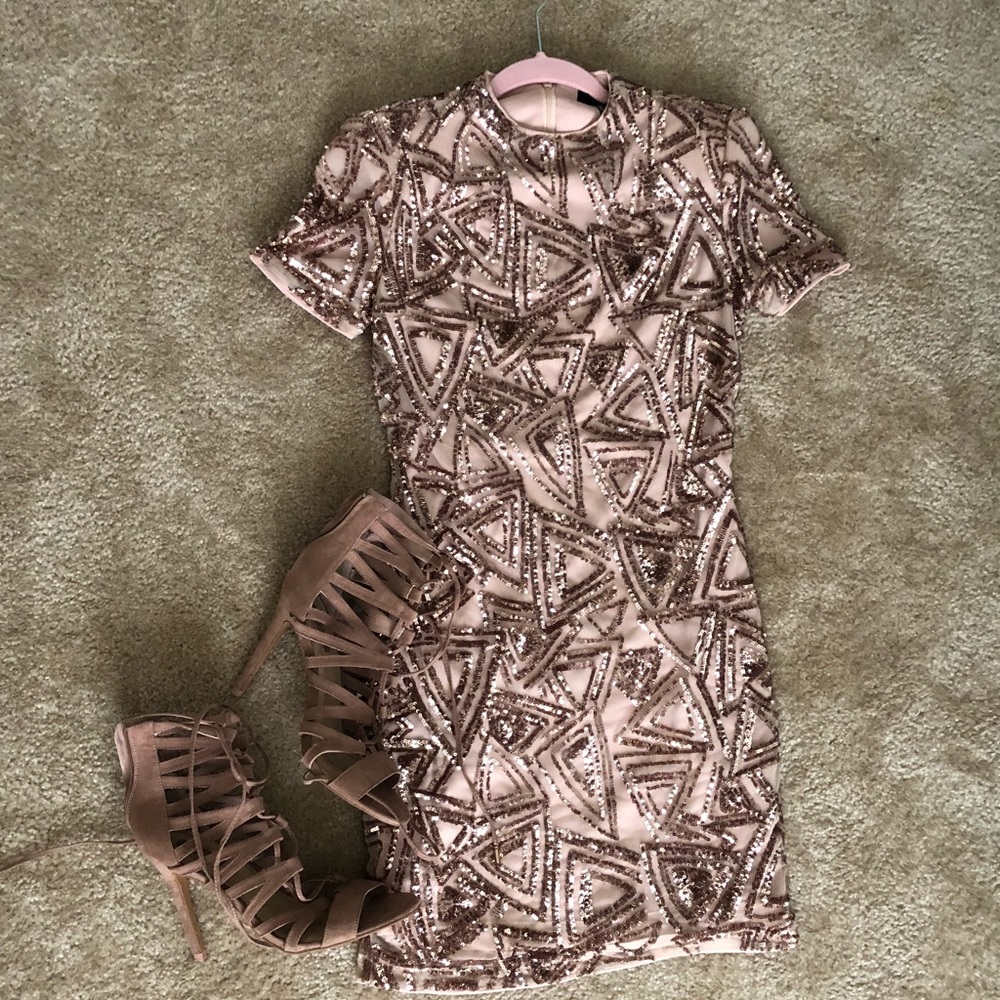 Dirty Pink Mini Dress